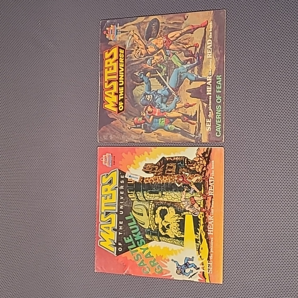 Masters Of The Universe Story Books Vinyl Record Caverns Of Fear